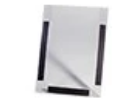 Magnetic pockets with bend