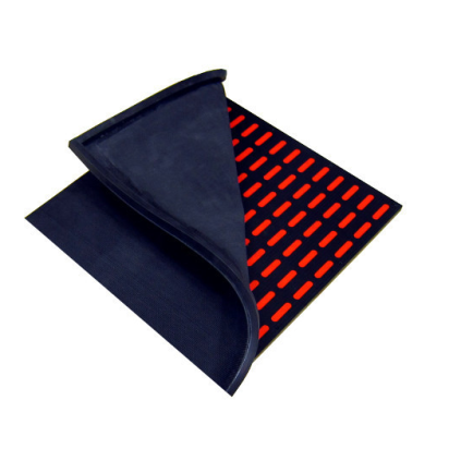 Standard magnetic cleaning mat 500 × 500 mm with neodymium magnets