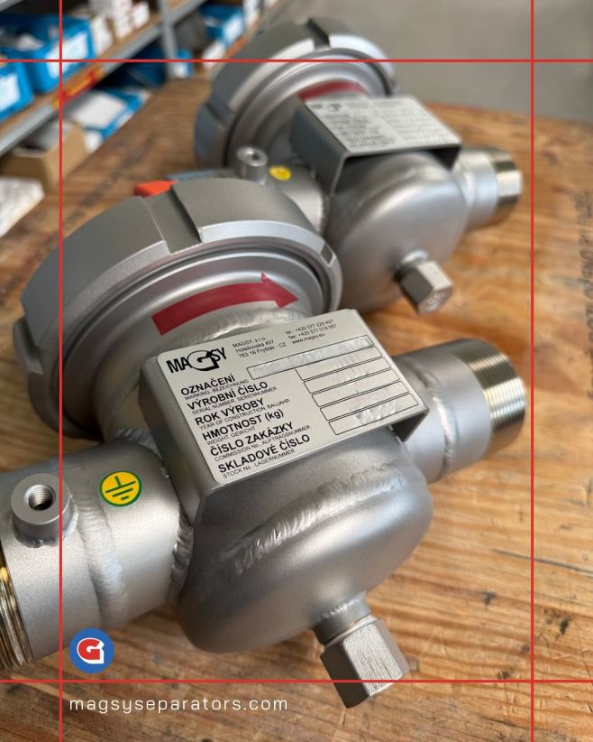 In our production hall, we currently have two EKO series magnetic separators 🧲 #MagSy🧲 #magsy #magnetic #separators...